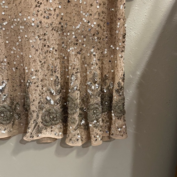 Mac Duggal NWOT Size 12 Sequin Gown Embellished Beaded Cocktail Party Elegant - Picture 7 of 8